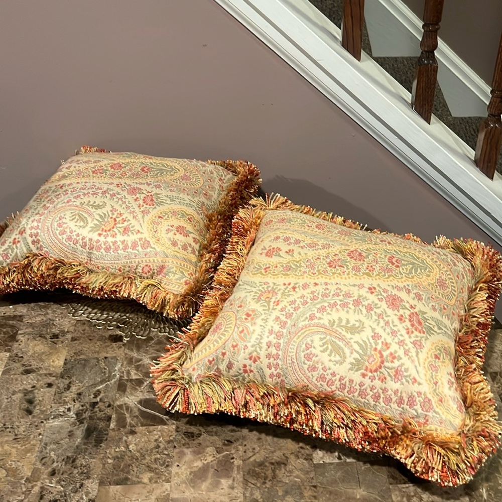 Custom Decorative Pillows, Set/2 - Picture 10 of 10